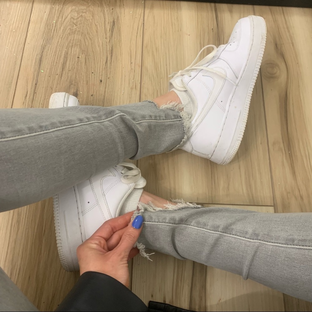 Grey American Eagle Jeggings - Picture 5 of 10